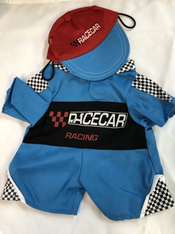 Race care driver outfit and hat